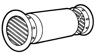 BM 415/B, 415/W Core Drill Ventilator Standard Tube