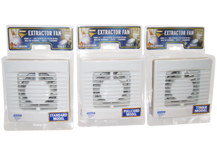 BME100S, 100P, 100H and 100T Eclipse Extractor Fans