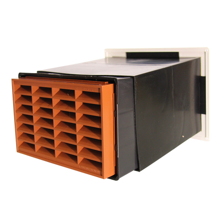 Anti-Draught ‘Black Hole’ Vario Ventilator with Airbrick - BM701